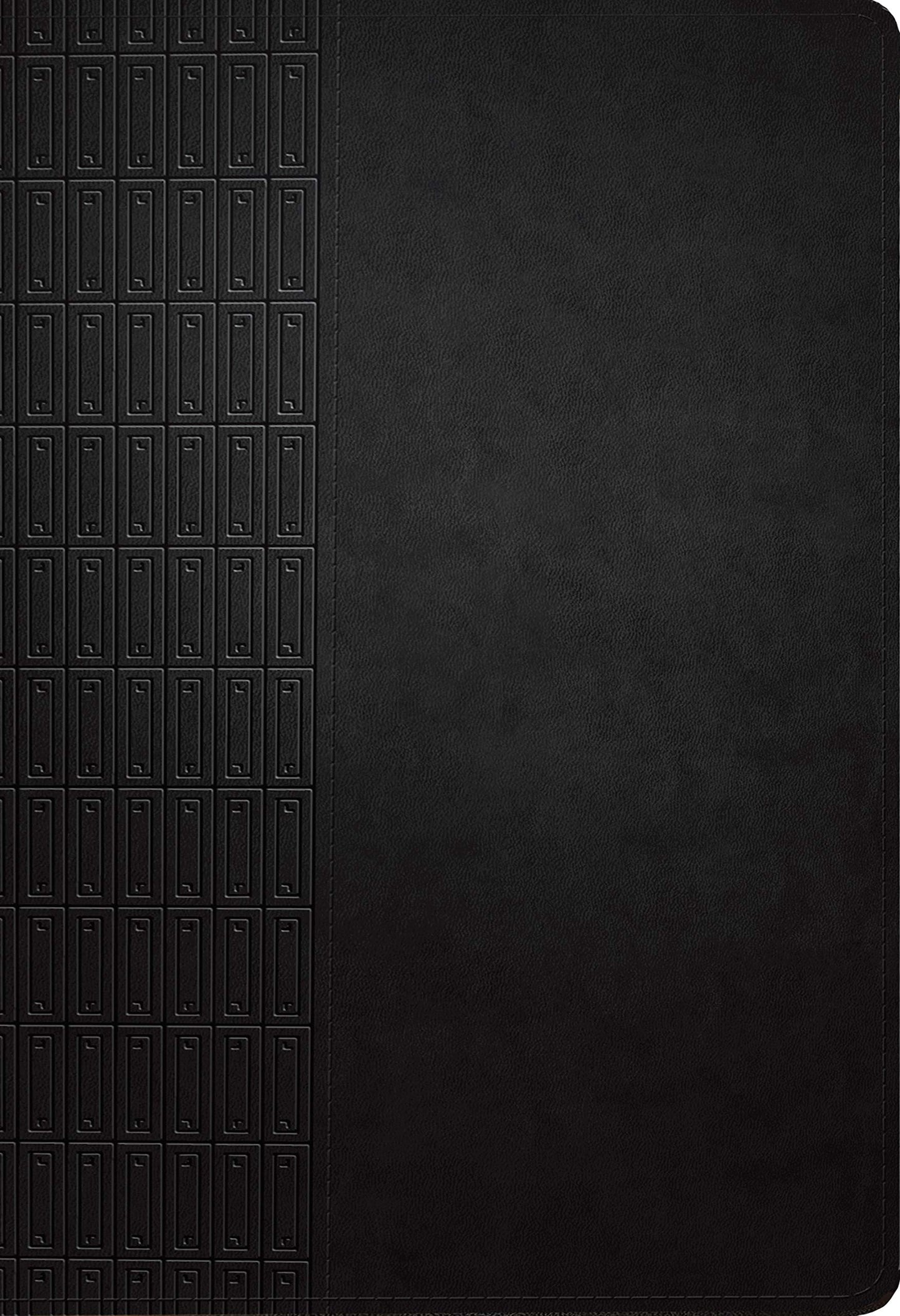 NLT Large Print Thinline Reference Bible, Filament Enabled (LeatherLike, Cross Grip Black, Red Letter): Includes Free Access to the Filament Bible App ... Notes, Devotionals, Worship Music, and Video