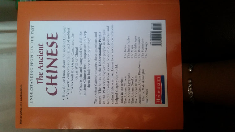 The Ancient Chinese (Understanding People in the Past) — back cover