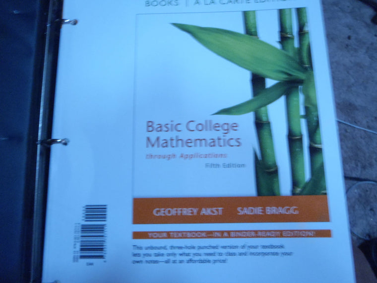 Basic College Mathematics through Applications Plus NEW MyLab Math with Pearson eText -- Access Card Package