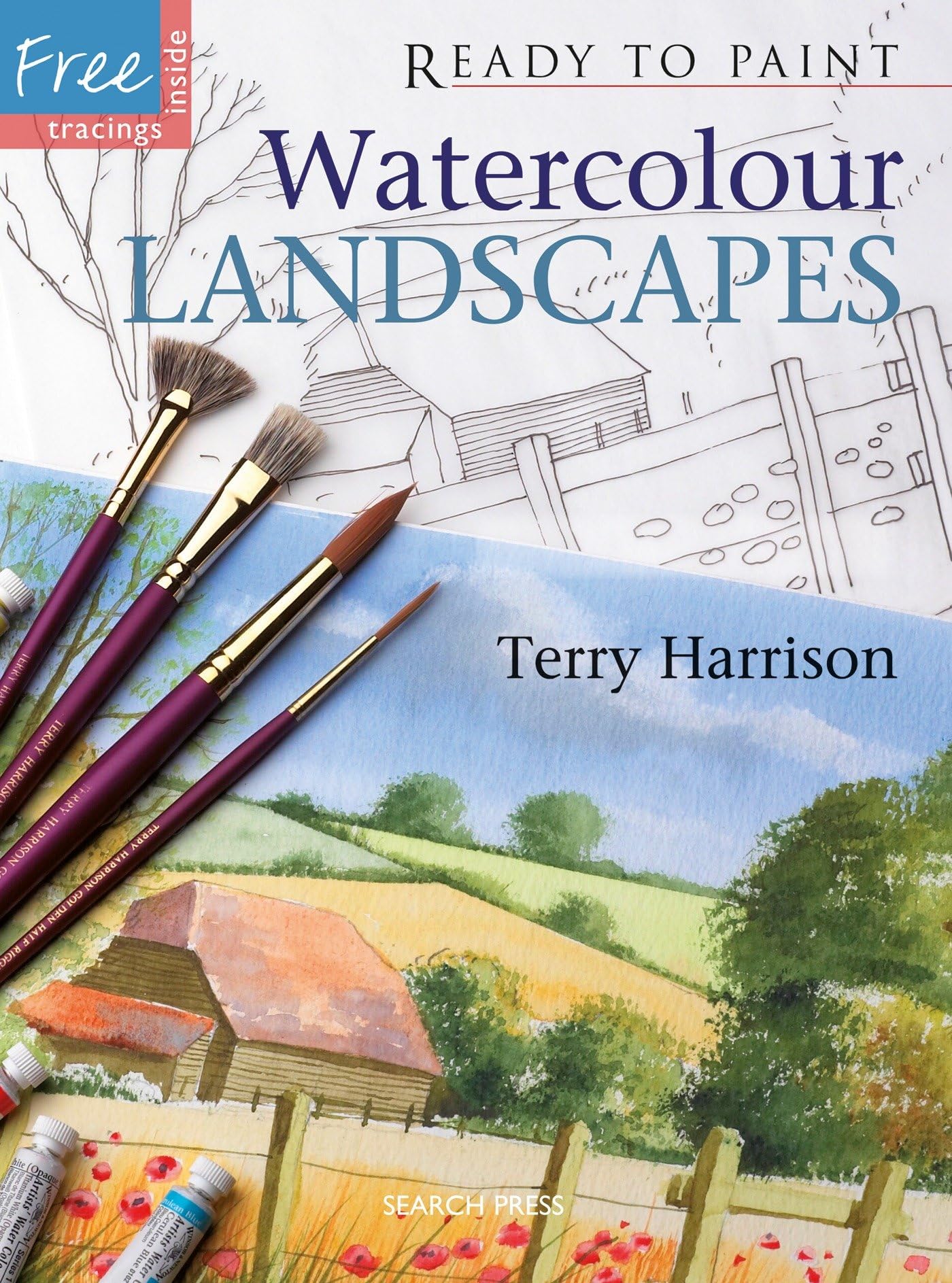 Watercolour Landscapes (Ready to Paint) by Terry Harrison