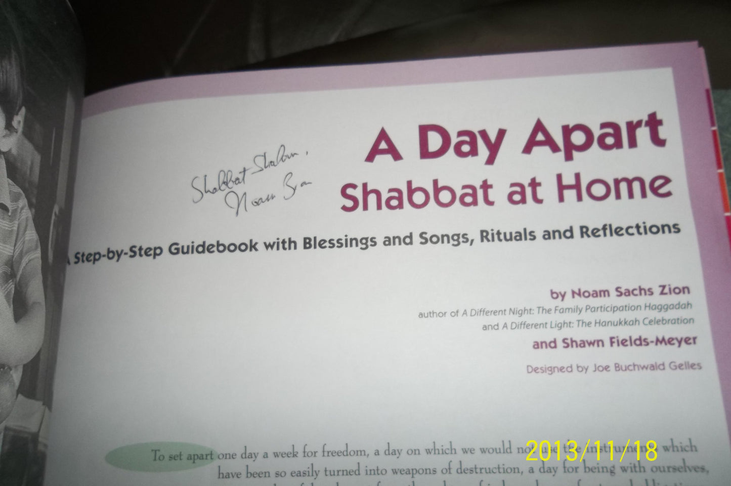 A Day Apart: Shabbat at Home