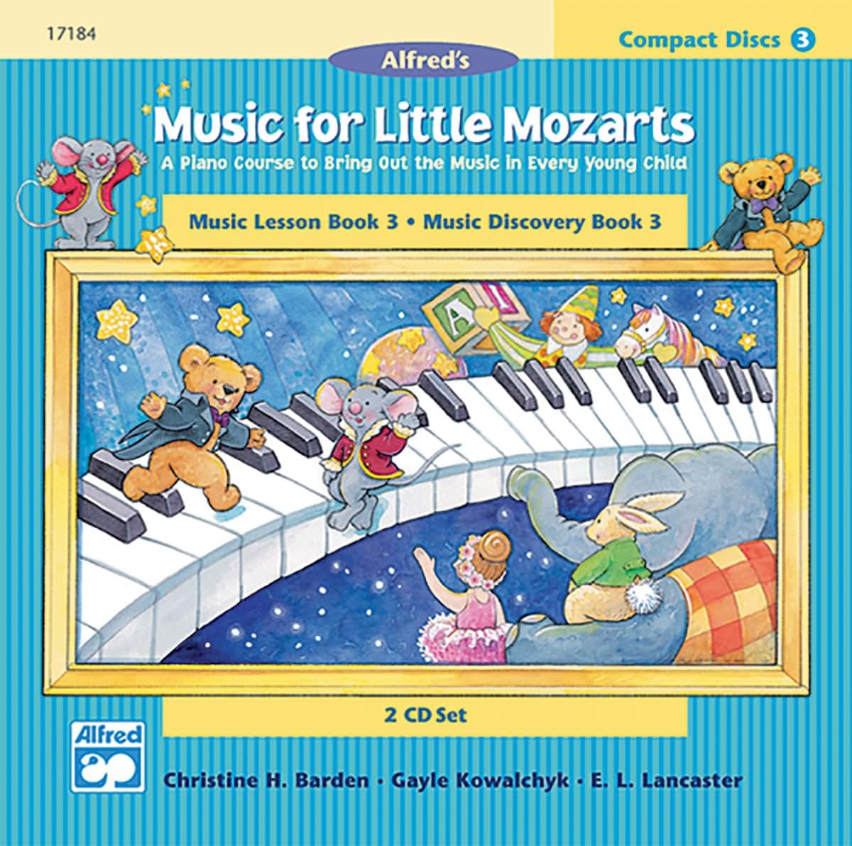 Music for Little Mozarts 2-CD Sets for Lesson and Discovery Books: A Piano Course to Bring Out the Music in Every Young Child (Level 3), 2 CDs