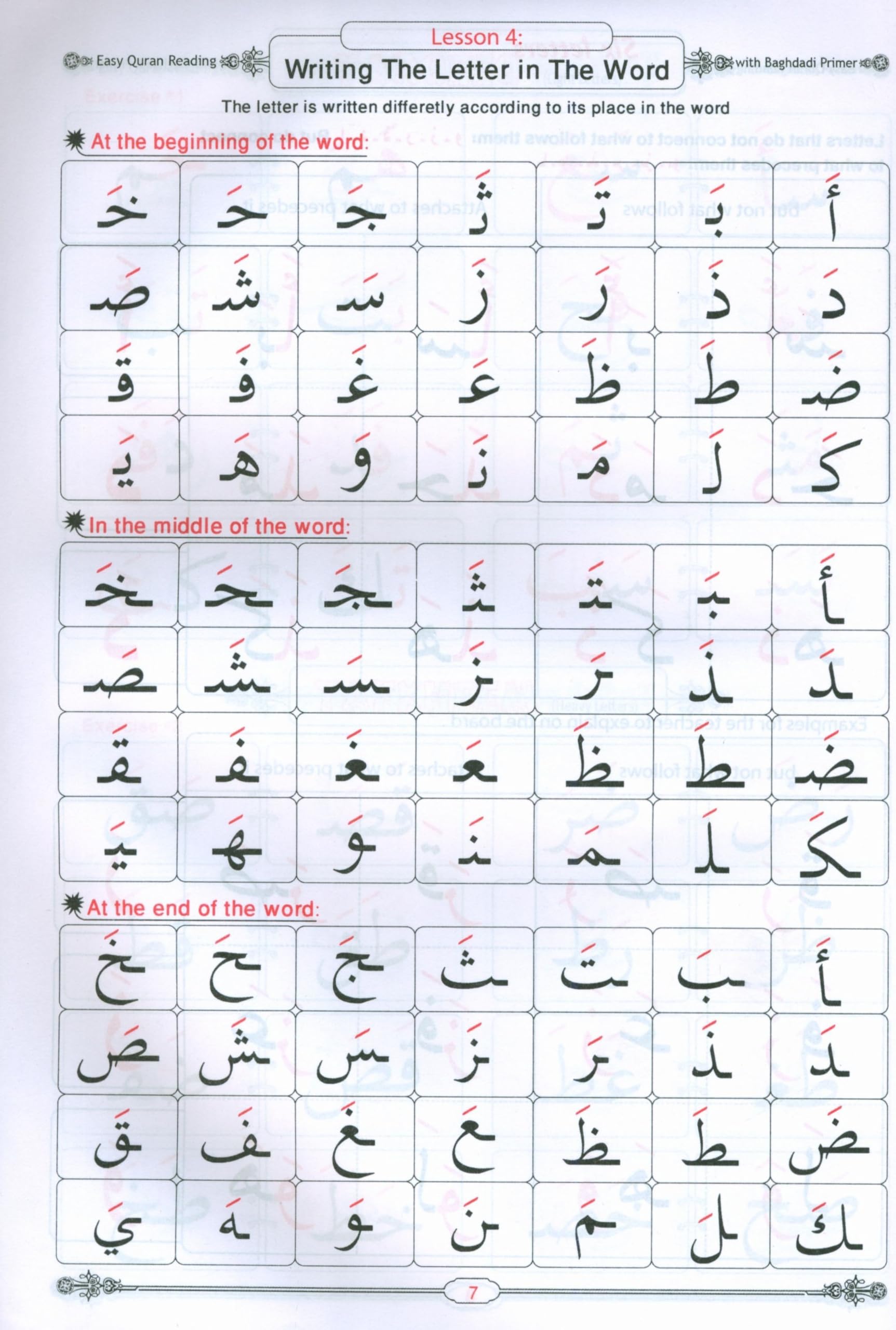 Easy Qur'an Reading with Baghdadi Primer ( Paperback )