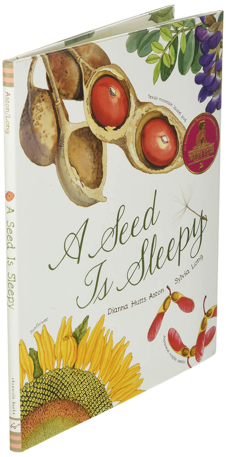 A Seed Is Sleepy (Sylvia Long) — back cover