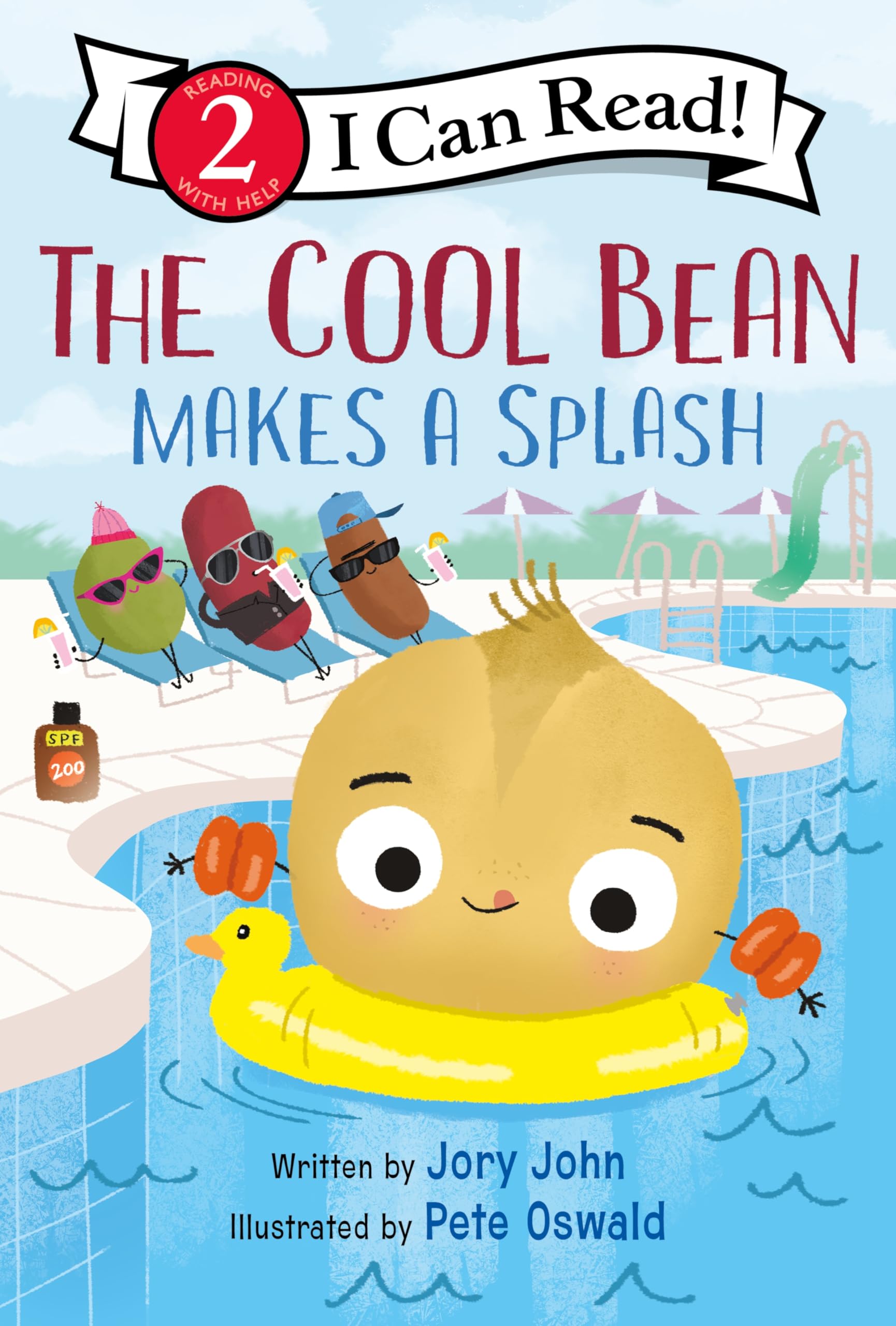 The Cool Bean Makes a Splash: A Funny Story About Bravery and New Challenges for Children (Ages 4-8) (I Can Read Level 2)