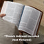 NKJV, Thinline Reference Bible, Large Print, Leathersoft, Black, Thumb Indexed, Red Letter, Comfort Print: Holy Bible, New King James Version