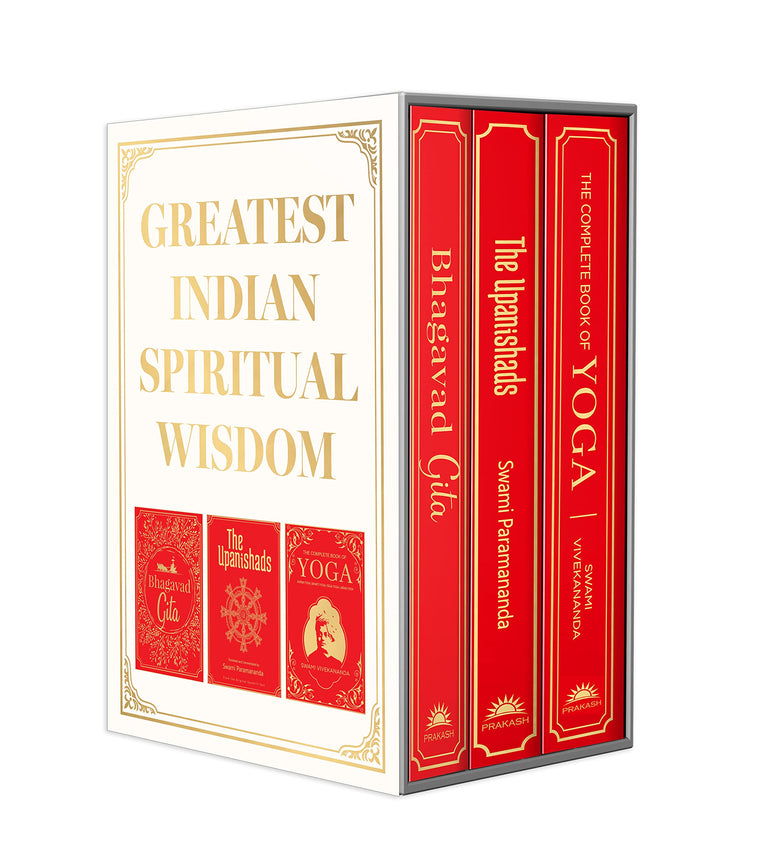 Boxed Set: Greatest Indian Spiritual Wisdom (Bhagvad Gita, The Upanishads, The Complete Book of Yoga)
