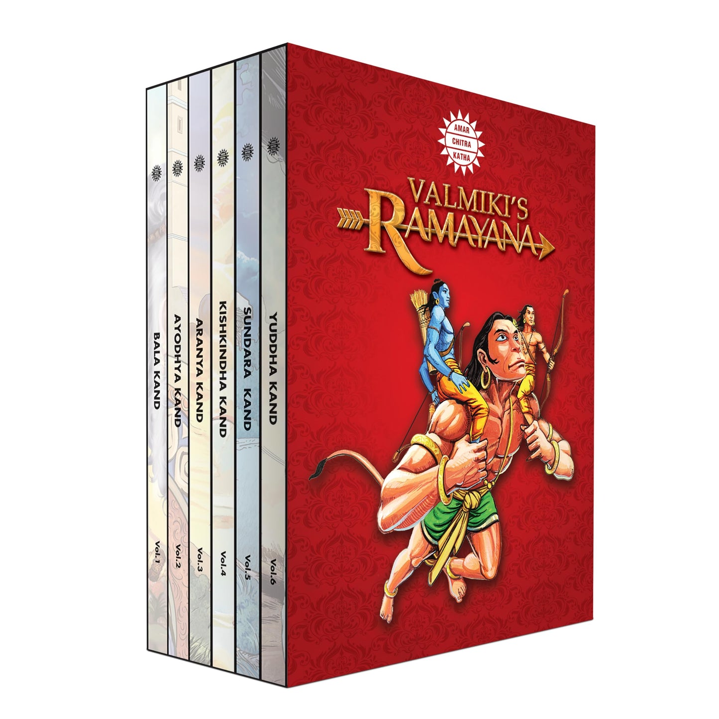 Valmiki Ramayana Collection: 6 Volume Set (Indian Mythology)