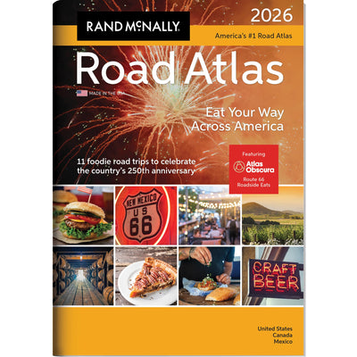 Rand McNally 2026 Road Atlas: United States, Canada, Mexico (Rand McNally Road Atlases)