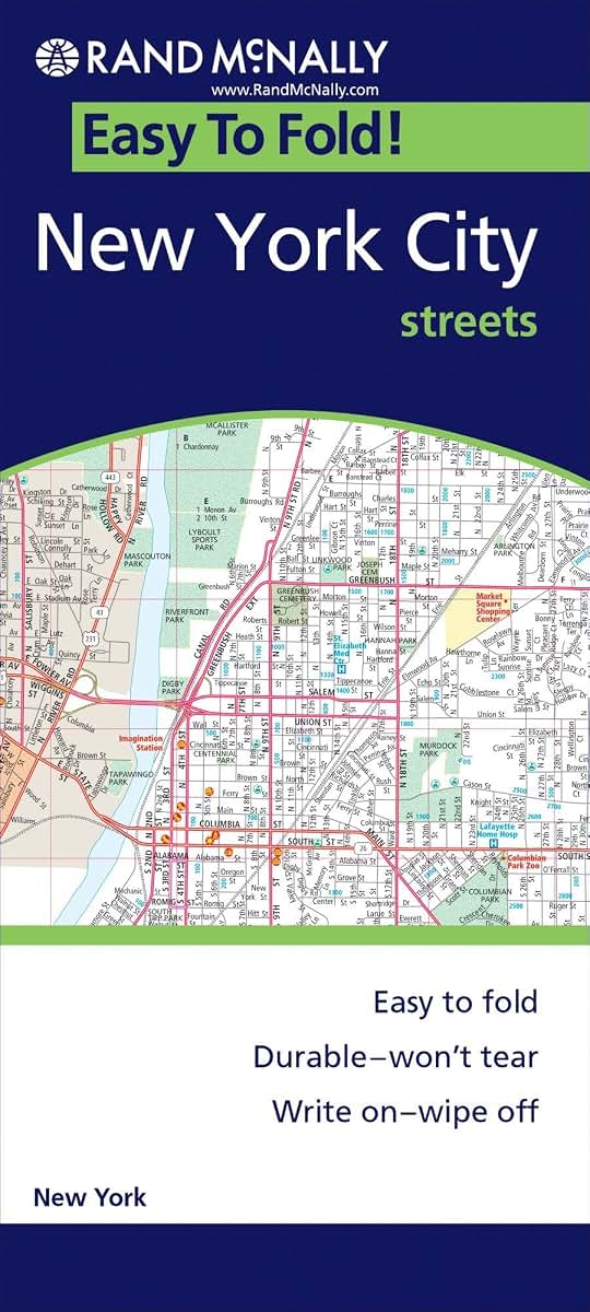 Easy Finder Map New York City (Easyfinder Maps)