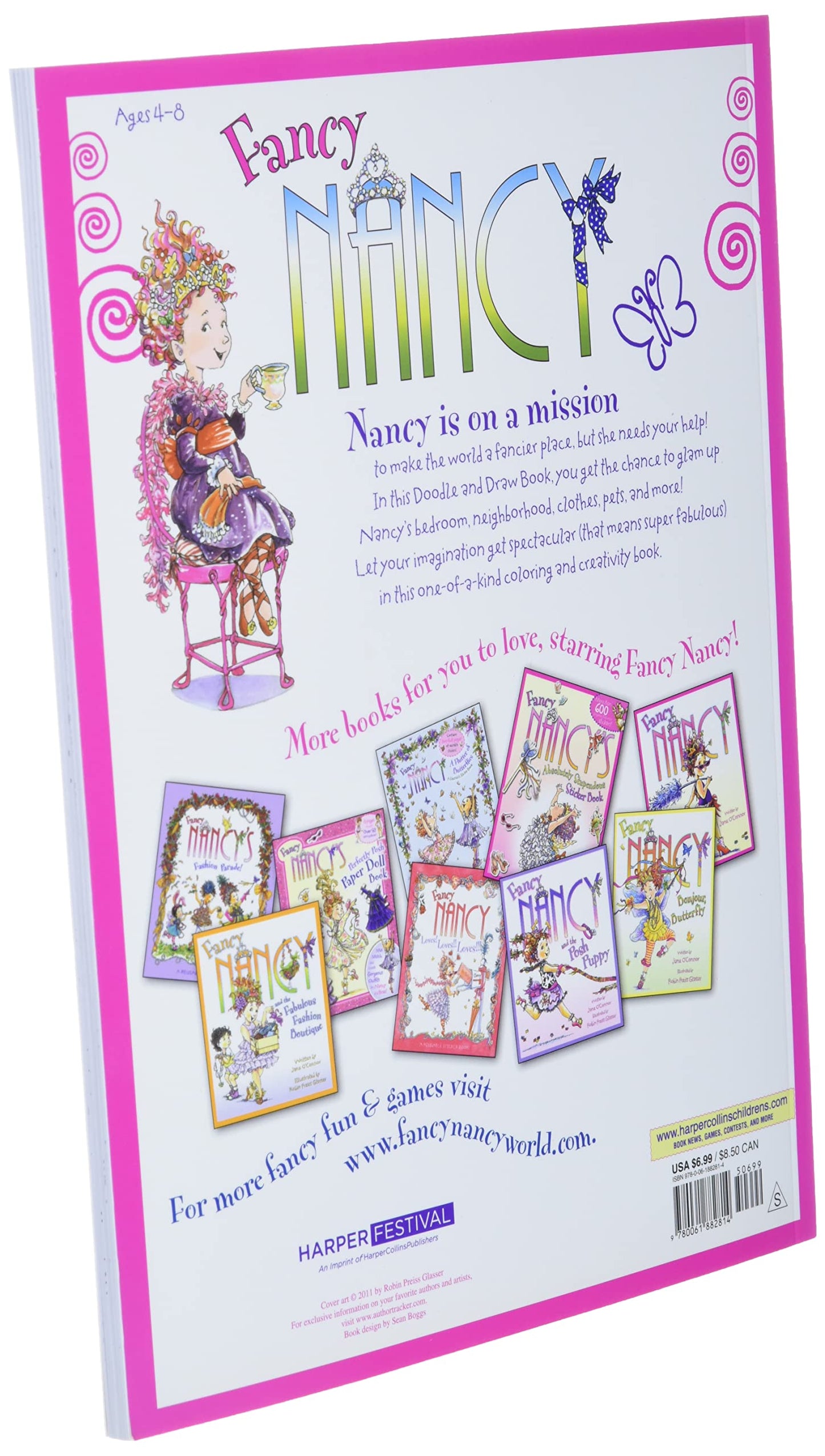 Fancy Nancy: Express Yourself!: A Doodle and Draw Book