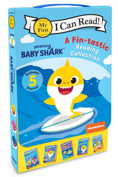 Baby Shark: A Fin-tastic Reading Collection 5-Book Box Set: Baby Shark and the Balloons, Baby Shark and the Magic Wand, The Shark Tooth Fairy, Little ... The Shark Family Bakery (My First I Can Read)