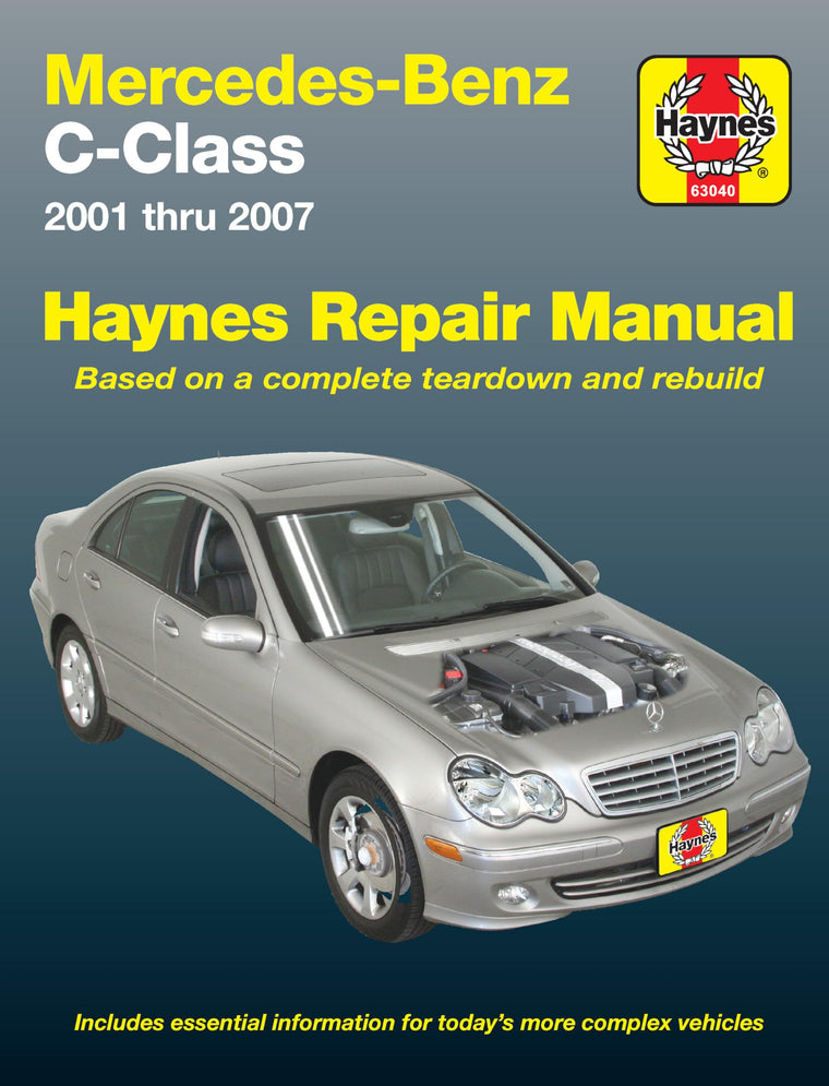 Mercedes-Benz C-Class 2001 thru 2007 Haynes Repair Manual (Automotive Repair Manual)