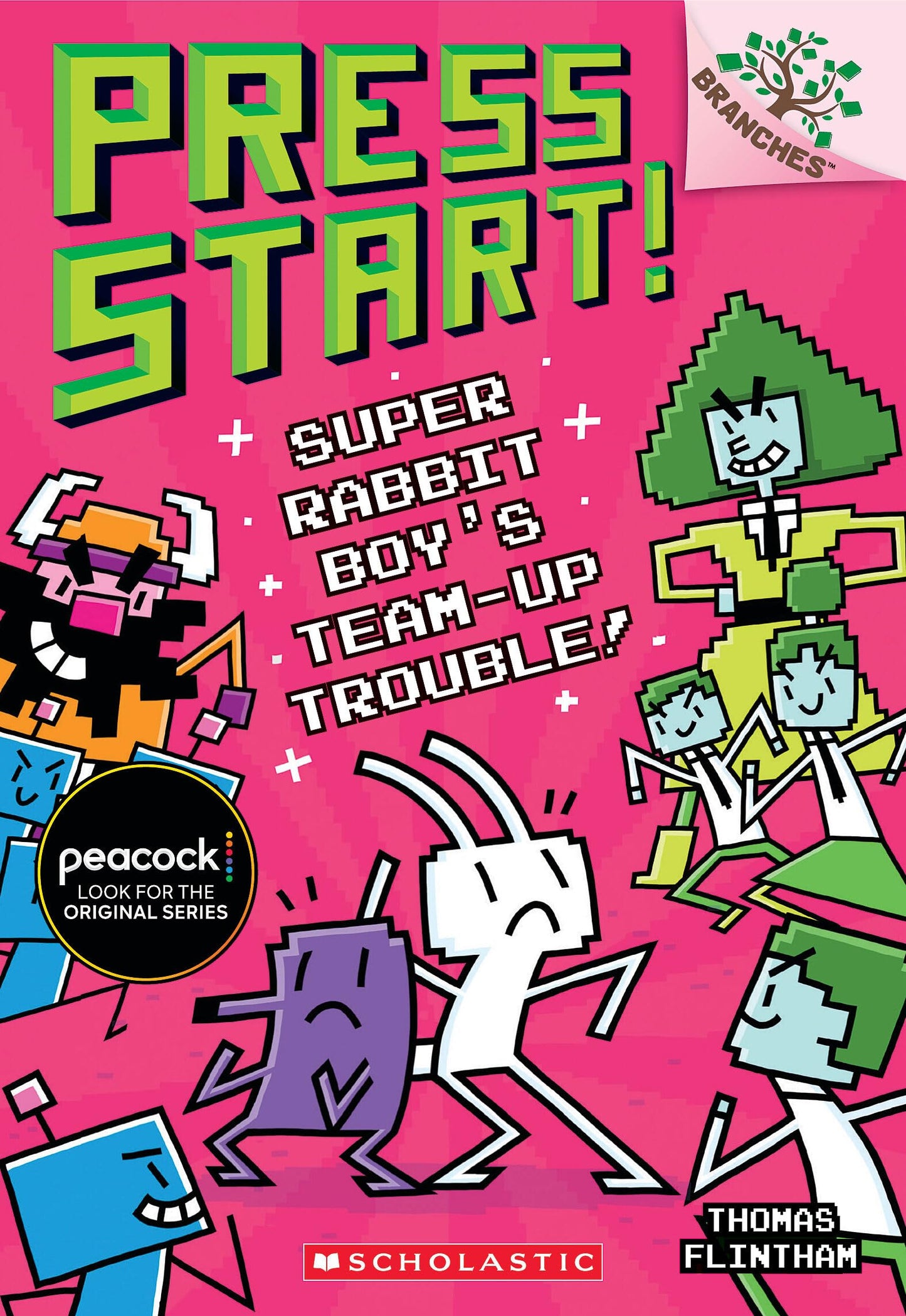 Super Rabbit Boy?s Team-Up Trouble!: A Branches Book (Press