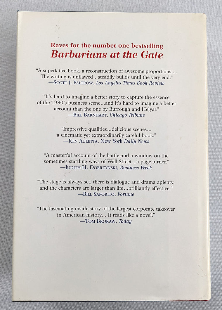 Lords of the Realm: The Real History of Baseball — back cover
