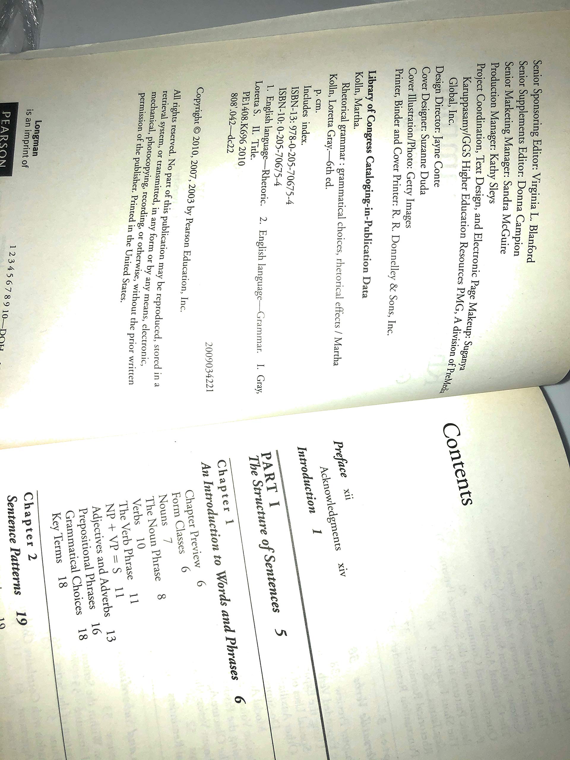 Rhetorical Grammar (6th Edition)