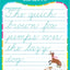 Active Minds - Write-and-Erase - Wipe Clean Learning Boards Ages 6+ - Cursive (Active Minds Welbs)