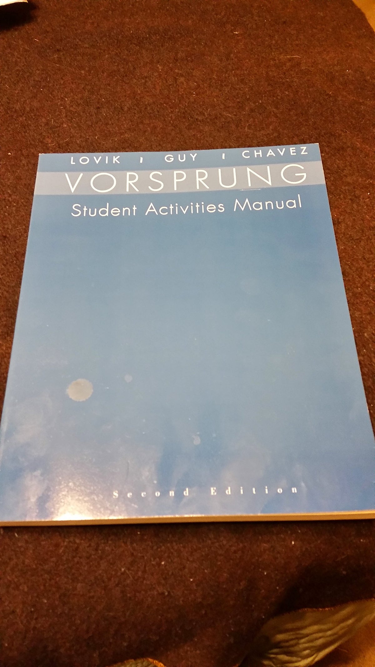 SAM for Loviks Vorsprung: A Communicative Introduction to German Language and Culture
