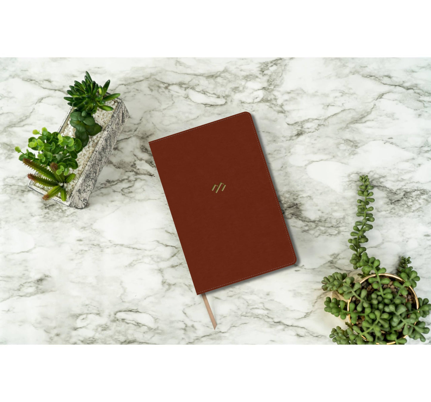 NBLA Biblia tematica de estudio, caf smil piel (NBLA Thematic Study Bible, Brown LeatherTouch) (Spanish Edition)