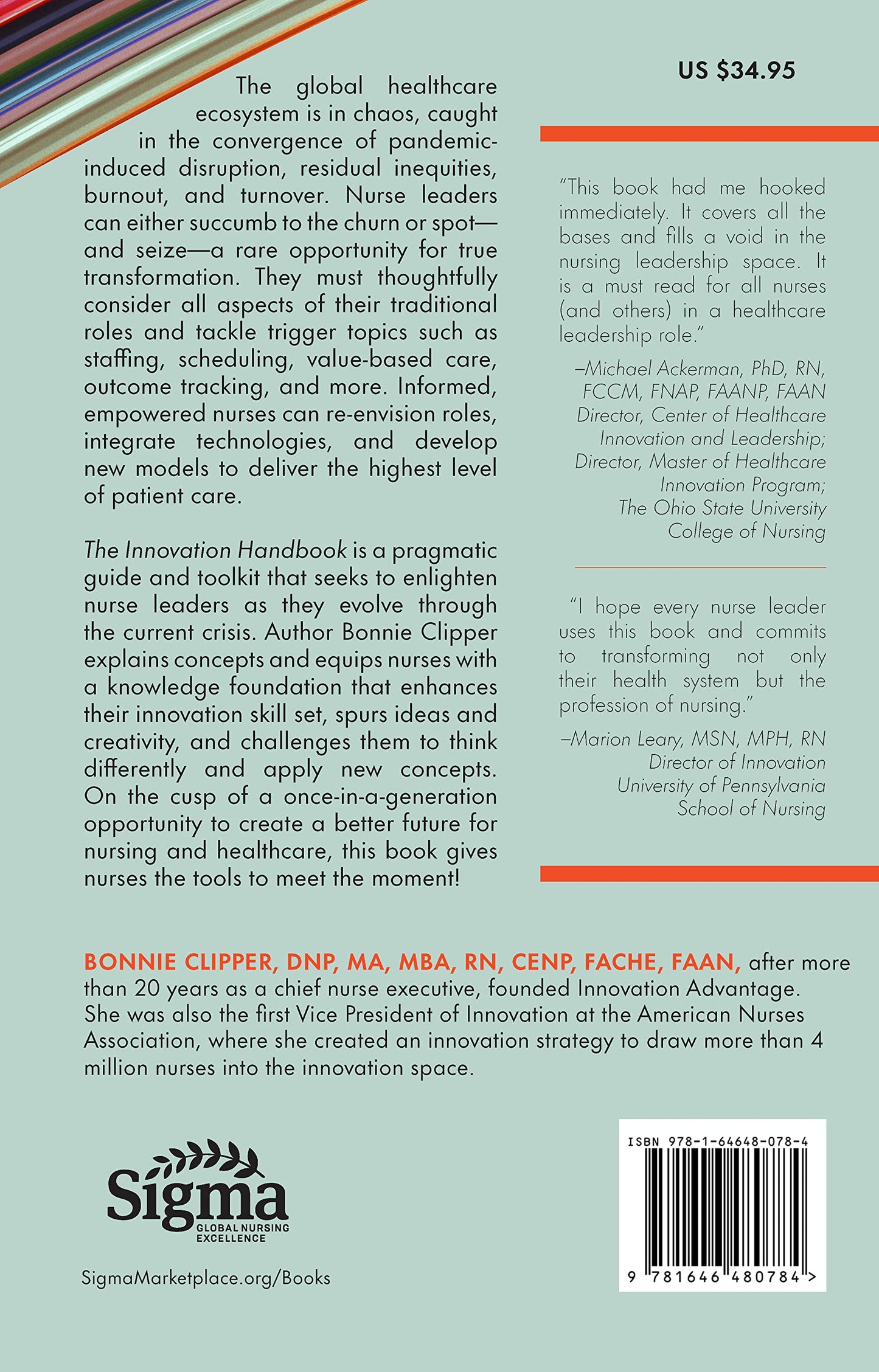 The Innovation Handbook: A Nurse Leaders Guide to Transforming Nursing