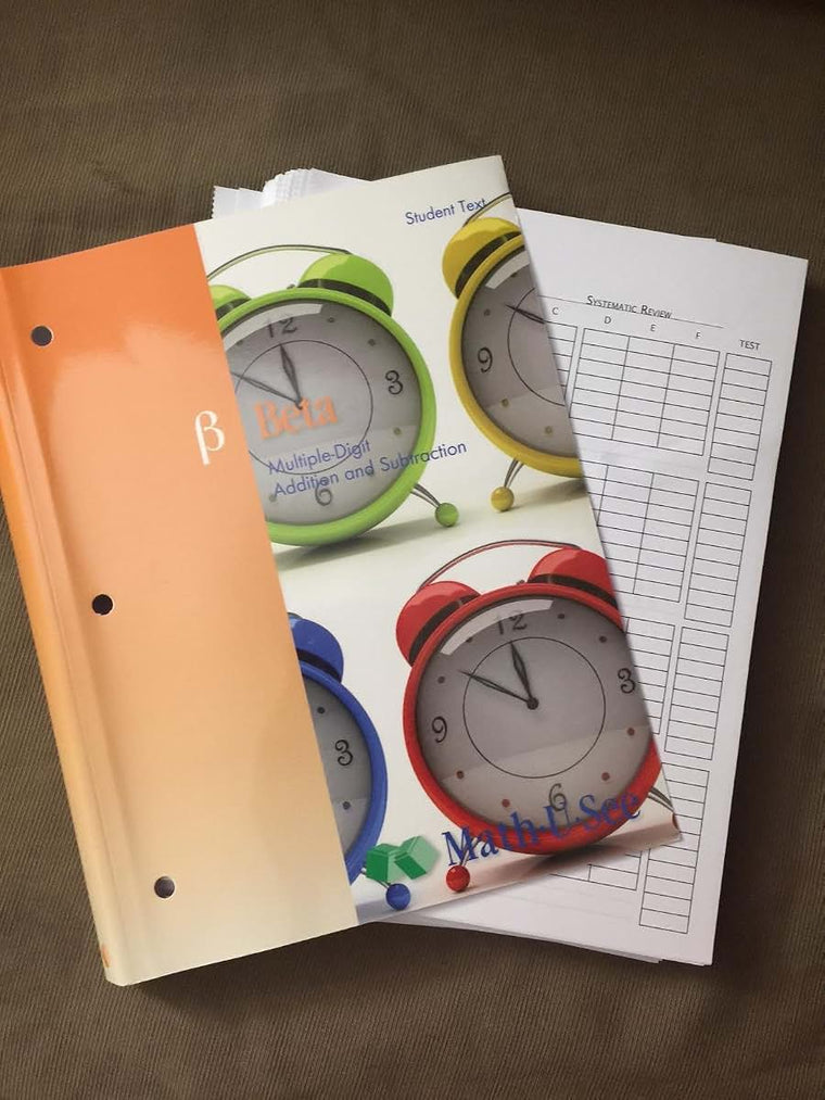Math-U-See Beta Instruction Pack by Steven P. Demme