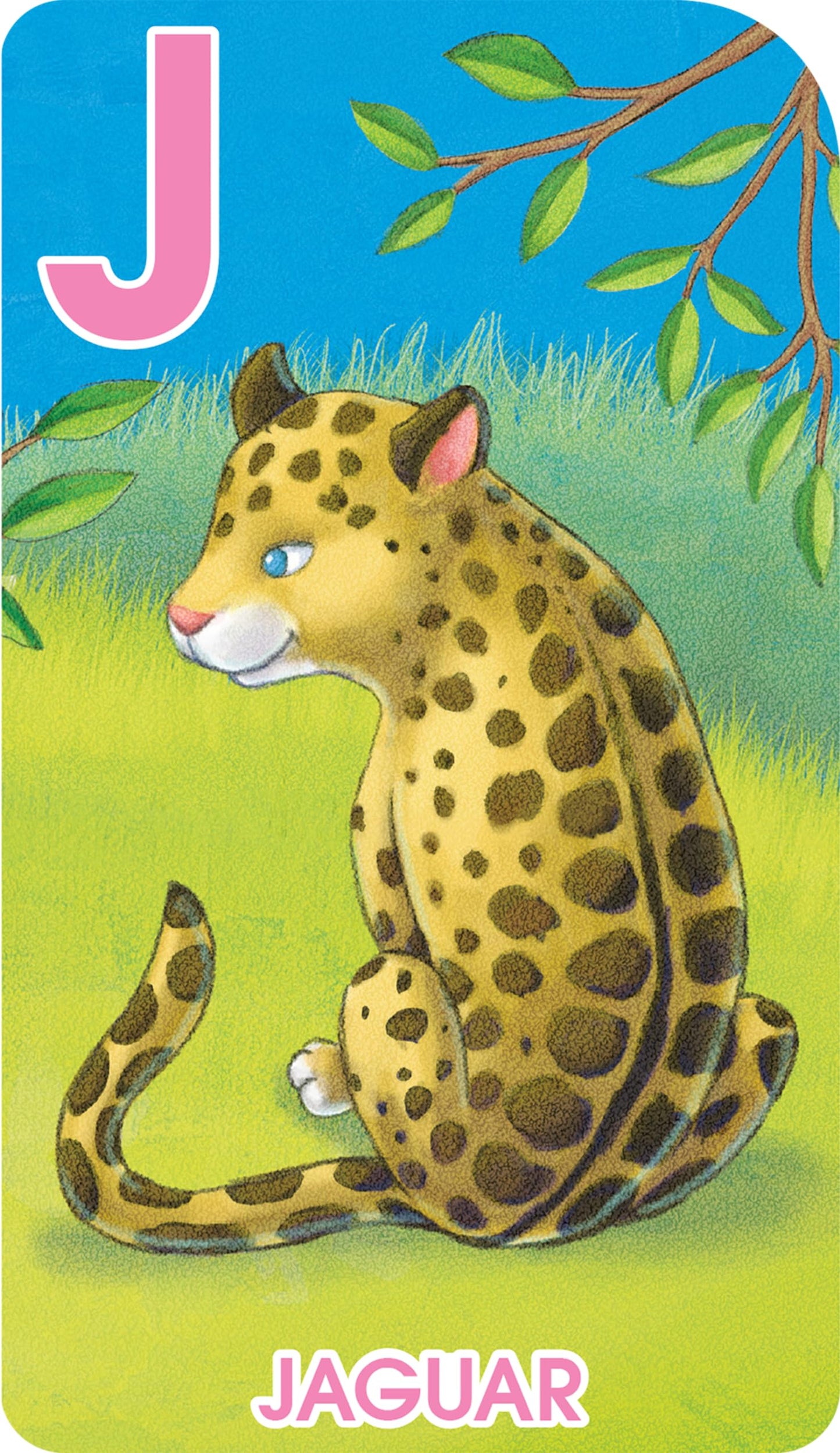 School Zone Go Fish Alphabet Game Cards: 56 ABC Flash Cards for Preschool & Kindergarten, Upper & Lowercase Letters, Phonics, Word-Picture Recognition, Parent & Baby Animals, Ages 4+