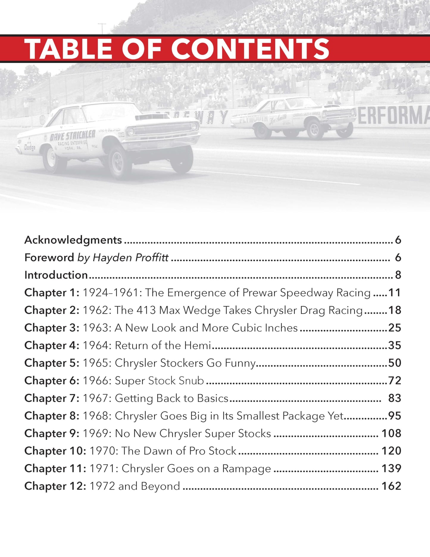 Mopar Factory Drag Cars: Dodge & Plymouth's Quarter-Mile Domination 1962-1972