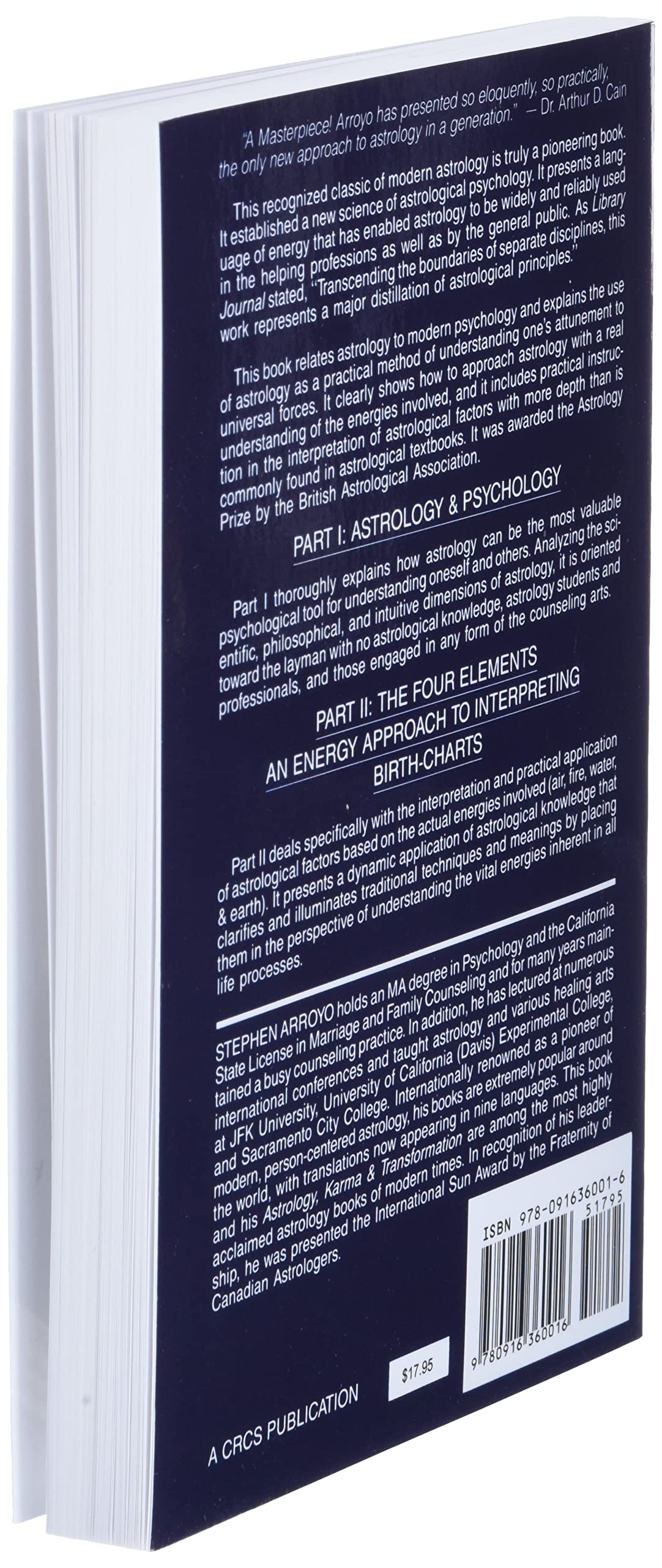 Astrology, Psychology, and the Four Elements: An Energy Approach to Astrology and Its Use in the Counseling Arts