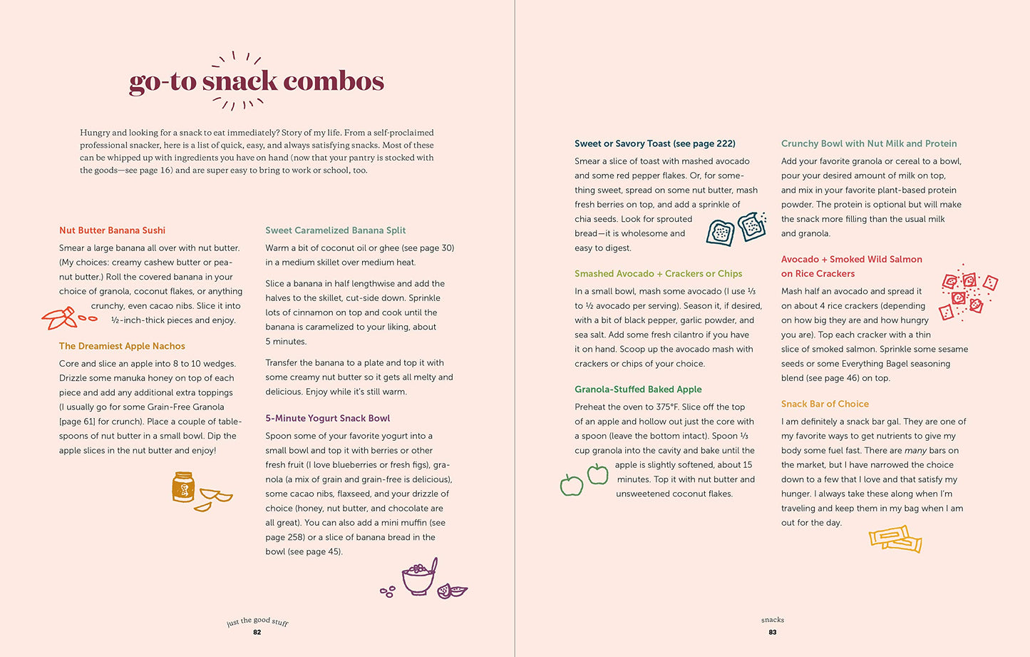 Just the Good Stuff: 100+ Guilt-Free Recipes to Satisfy All Your Cravings: A Cookbook
