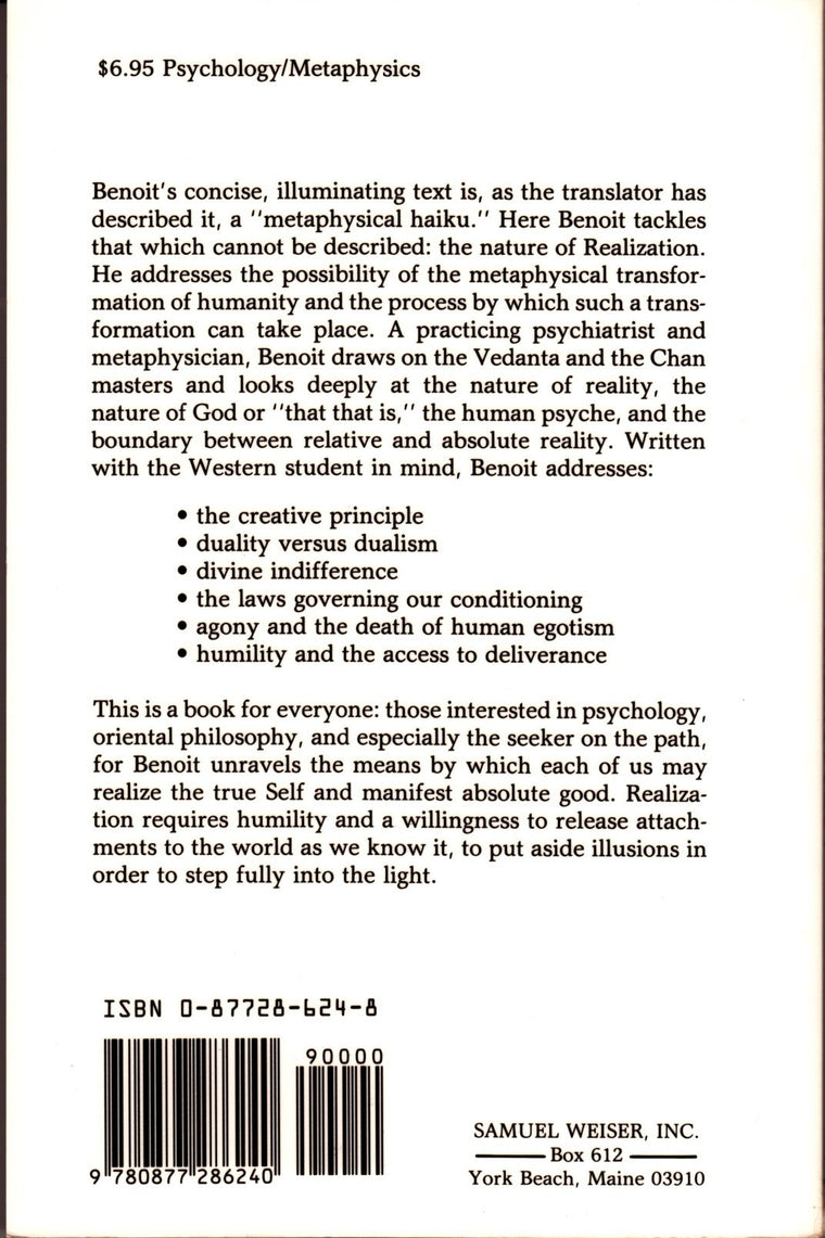 The interior realization — back cover