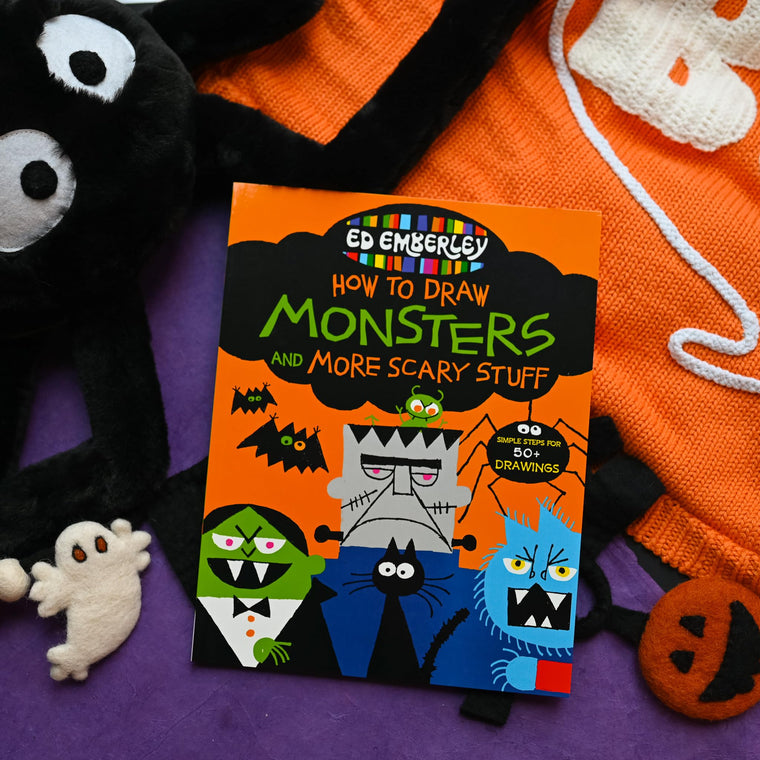 Ed Emberley's How to Draw Monsters and More Scary Stuff (Ed Emberley's Drawing Book Of...) — back cover