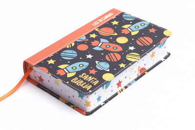 NVI Biblia Luz en mi camino cohetes, multicolor smil piel (Spanish Edition)