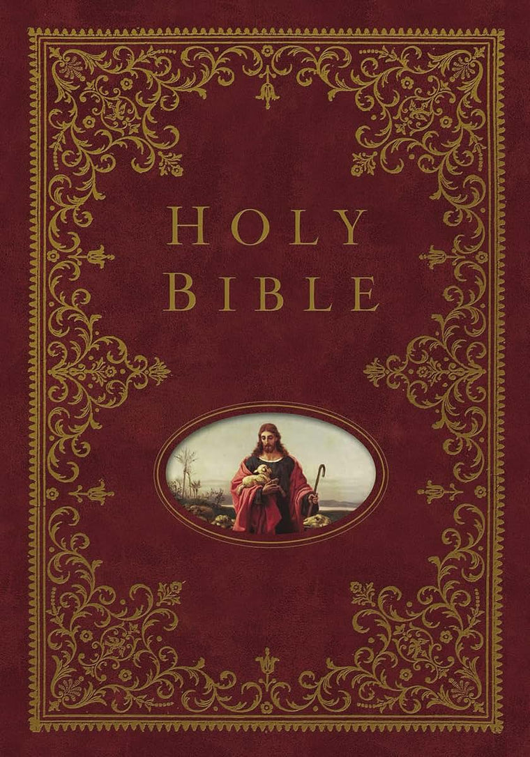 NKJV, Providence Collection Family Bible, Hardcover, Thumb Indexed, Red Letter: Holy Bible, New King James Version (Signature)
