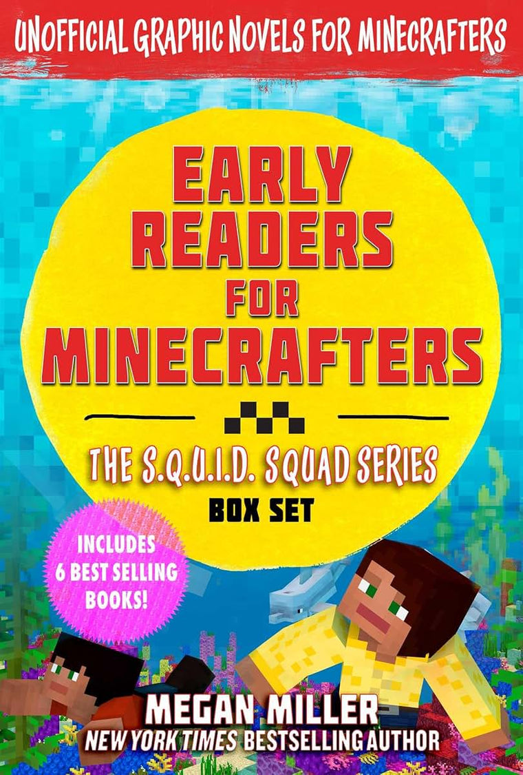 Early Readers for Minecrafters-The S.Q.U.I.D. Squad Box Set: Unofficial Graphic Novels for Minecrafters (Includes 6 Best Selling Books) (1)