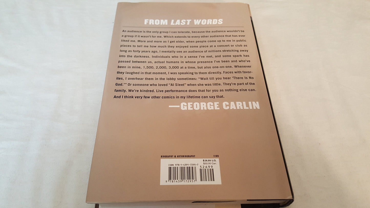 Last Words: A Memoir by Carlin, George