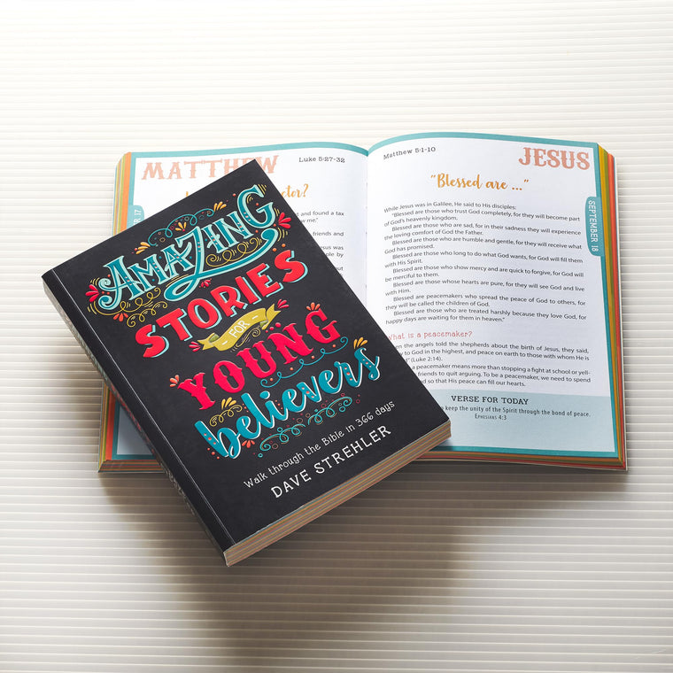 Amazing Stories for Young Believers — back cover