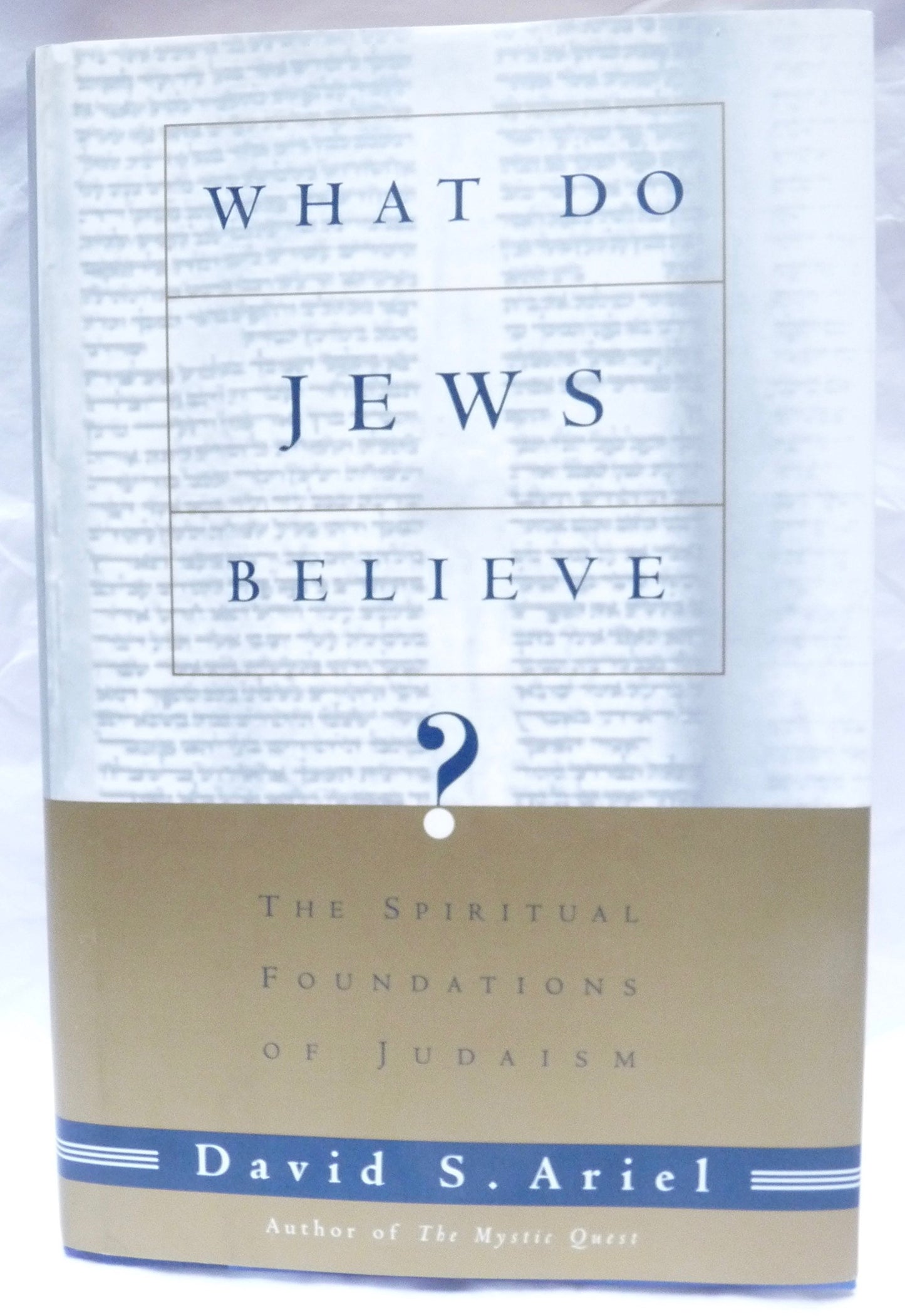 WHAT DO JEWS BELIEVE?: The Spiritual Foundations of Judaism