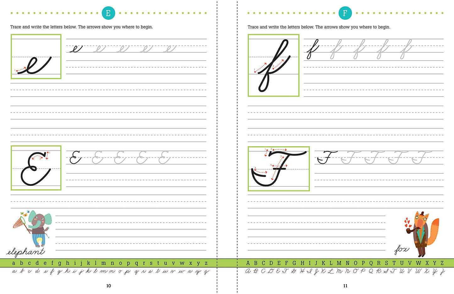 Handwriting: Learn Cursive! (Letter Tracing, Practice) (Trace & Learn)
