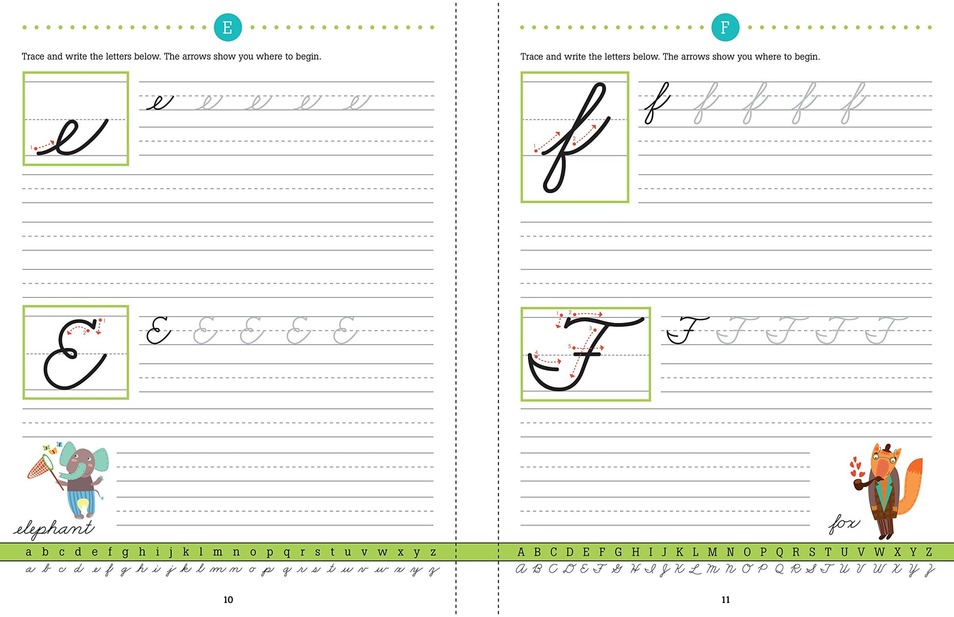 Handwriting: Learn Cursive! (Letter Tracing, Practice) (Trace & Learn)