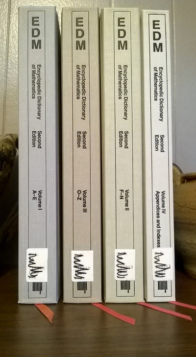 Encyclopedic Dictionary of Mathematics: Second Edition. FOUR VOLUMES