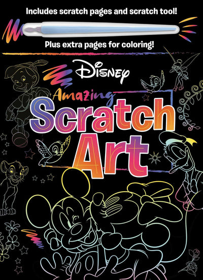 Disney - Amazing Scratch Art: with Scratch Tool and Coloring