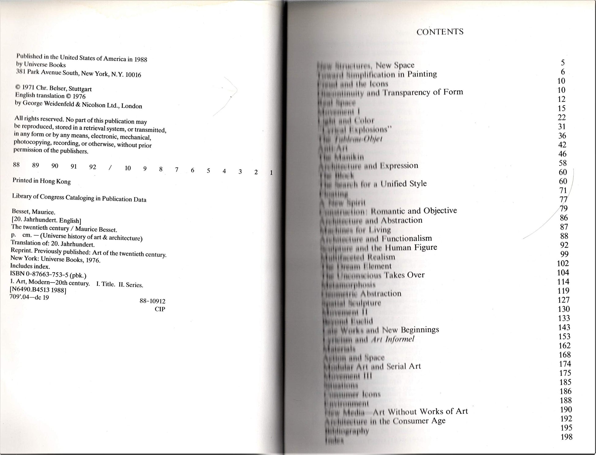 The Twentieth Century (Universe History of Art and Architecture) (English and German Edition)