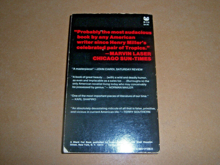 Naked Lunch — back cover