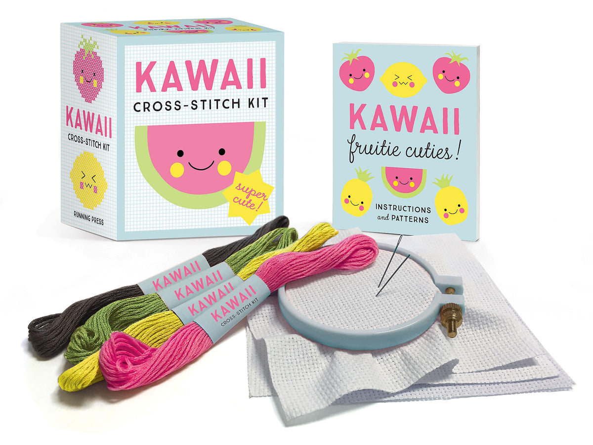 Kawaii Cross-Stitch Kit: Super Cute! (RP Minis)