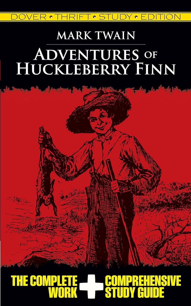 Adventures of Huckleberry Finn (Dover Thrift Study Edition)
