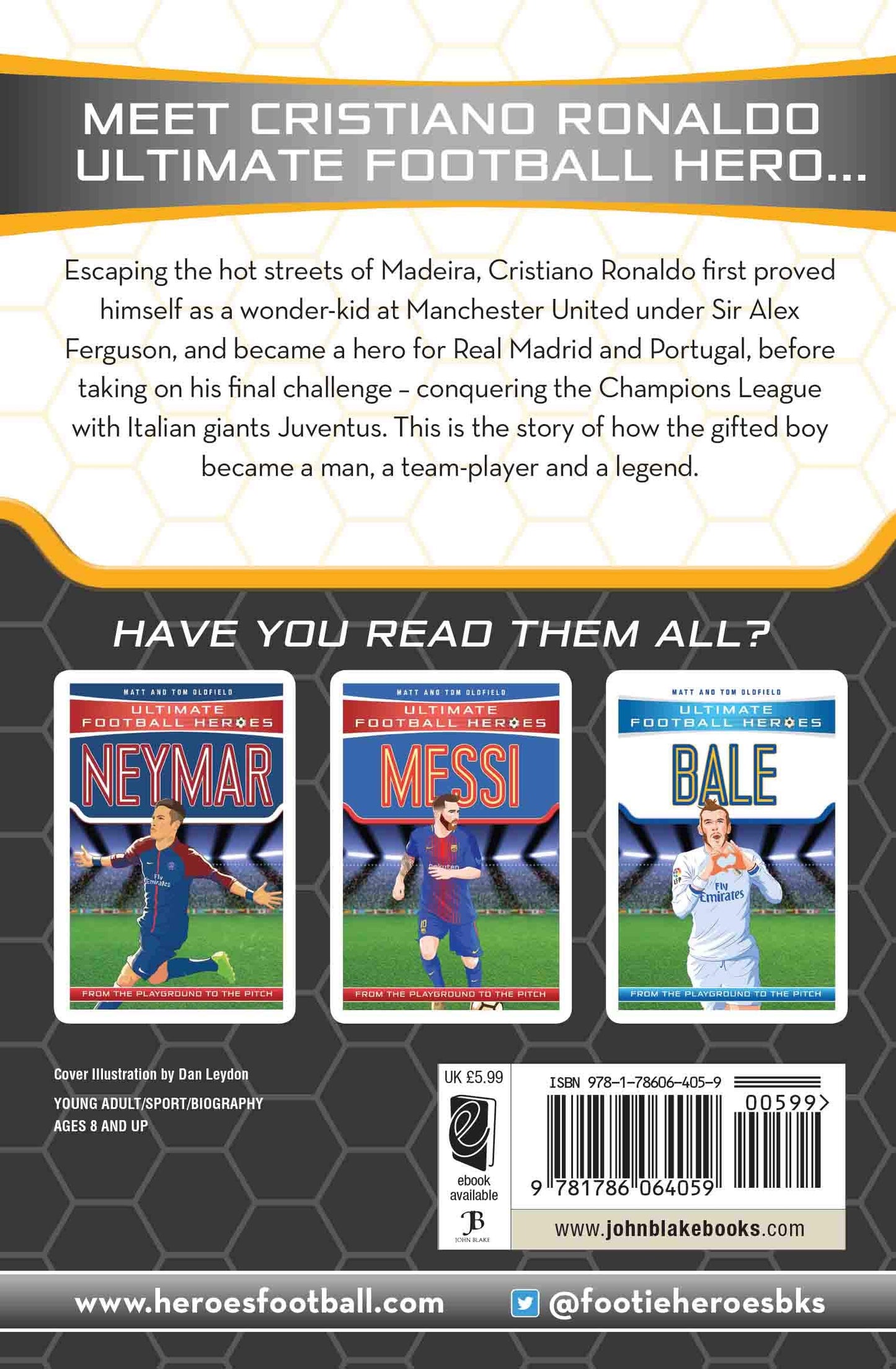 Ronaldo: From the Playground to the Pitch (Heroes)