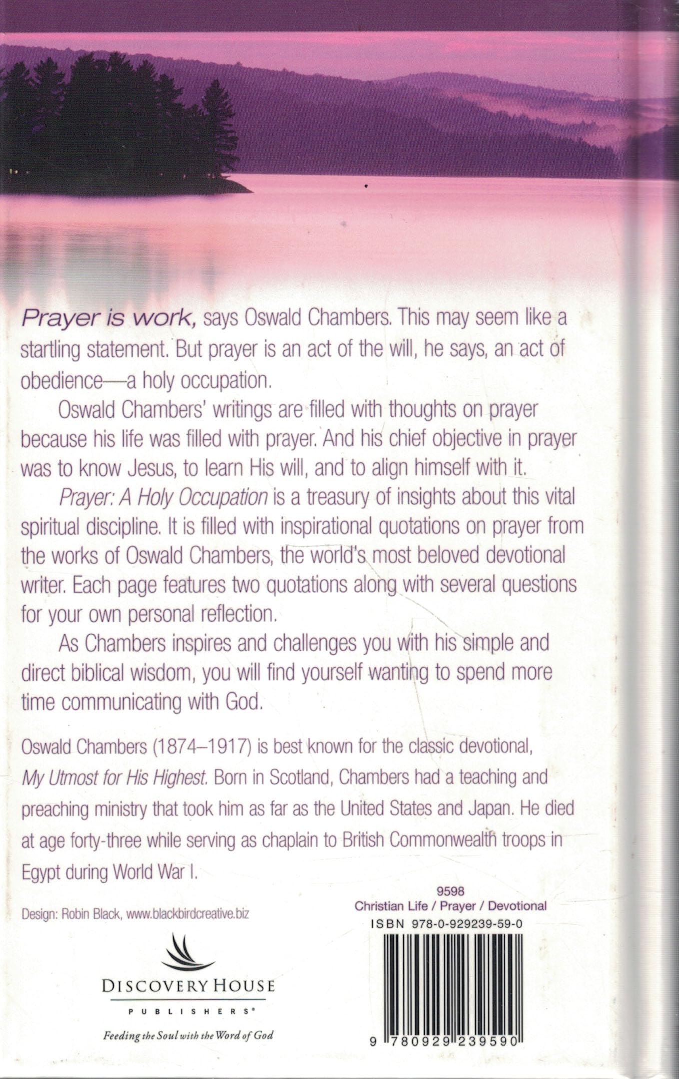 Prayer: A Holy Occupation (OSWALD CHAMBERS LIBRARY)