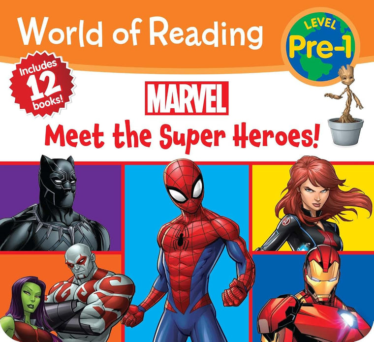 World of Reading Marvel: Meet the Super Heroes! Pre-Level 1