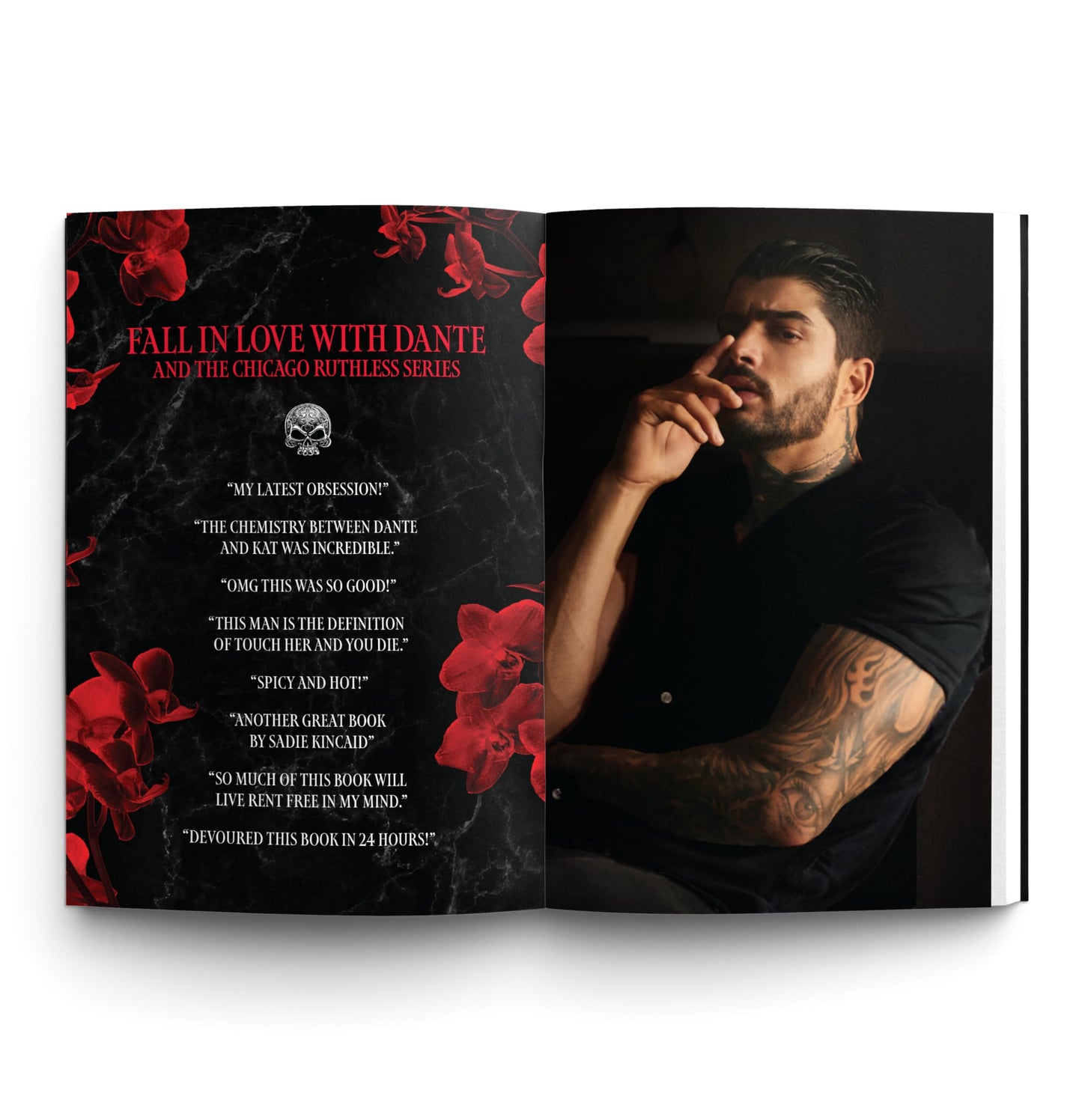 Dante: A Dark Mafia Romance Novel - Featuring Exclusive New Bonus Content (Chicago Ruthless, 1)