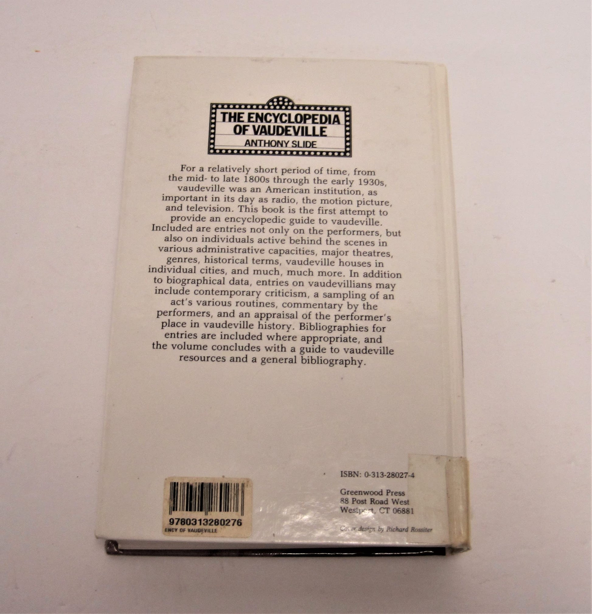 The Encyclopedia of Vaudeville:
